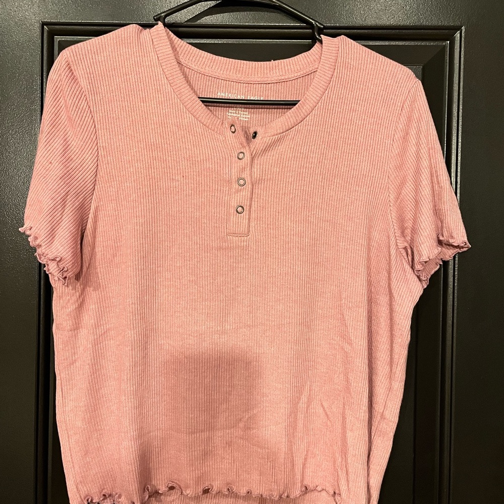 American Eagle Button top